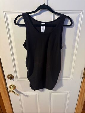 🔵Time&Tru Maternity Tank Top Size Small in Black